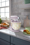 Kitchenaid Artisan Series 5 Quart Tilt Head Stand Mixer, Wildflower, KSM156CXWF
