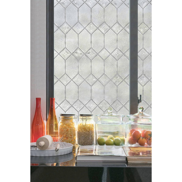 36" x 72" Old English Window Film Artscape, Home Lighting Fixture